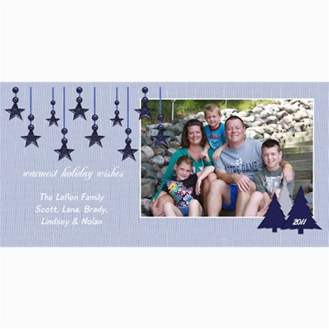 Holiday Card By Lana Laflen 8 x4  Photo Card - 1