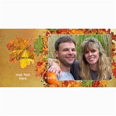 Autumn -  Fall Photo Card Sample - 4  x 8  Photo Cards