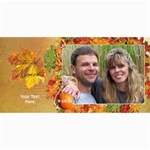Autumn -  Fall Photo Card Sample - 4  x 8  Photo Cards