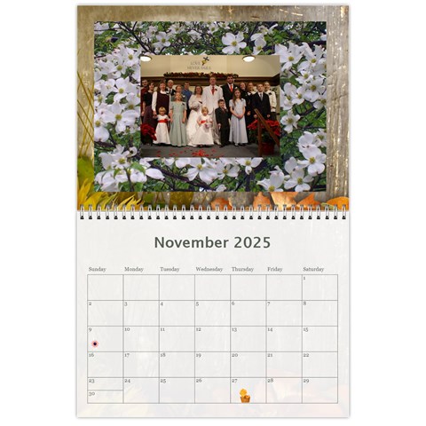 2025 Ring Family Calendar By Kim Blair Nov 2025