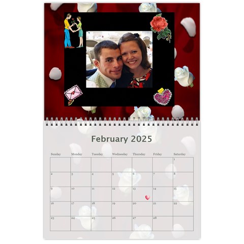 2025 Ring Family Calendar By Kim Blair Feb 2025