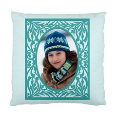 blue frame cushion - Standard Cushion Case (One Side)