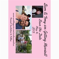 Save The Date By Samantha Woody 7 x5  Photo Card - 4