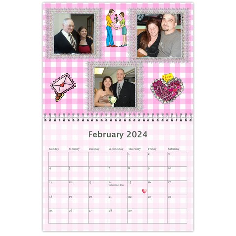 2024 Any Occassion Calendar By Kim Blair Feb 2024