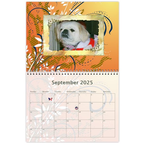 2025 Any Occassion Calendar By Kim Blair Sep 2025
