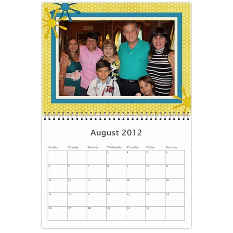 Calendario Papi By Edna Aug 2012