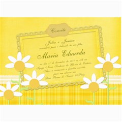 tag batizado duda - 5  x 7  Photo Cards