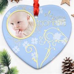 Serenity Blue Ornament (Heart)