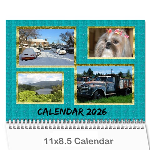 Our Family 2026 (any Year) Calendar By Deborah Cover
