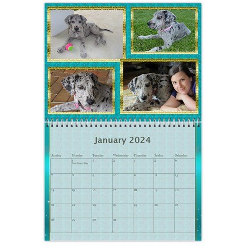 Our Family 2024 (any Year) Calendar By Deborah Jan 2024