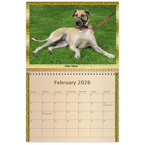 Our Family 2026 (any Year) Calendar By Deborah Feb 2026