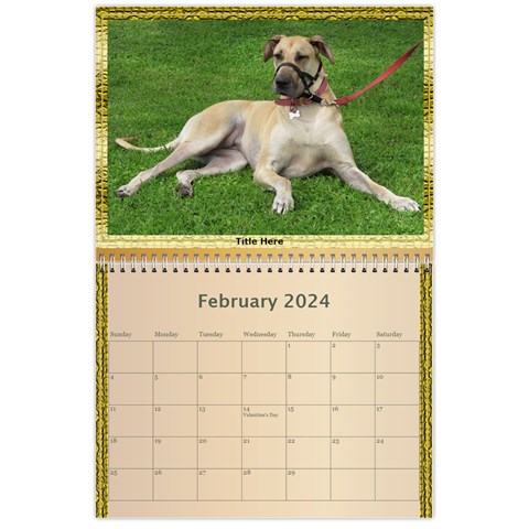 Our Family 2024 (any Year) Calendar By Deborah Feb 2024