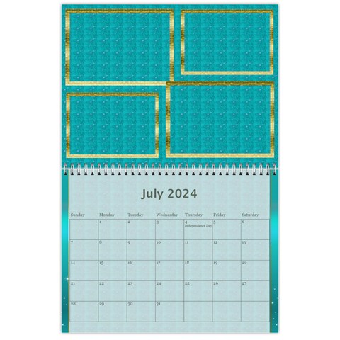 Our Family 2024 (any Year) Calendar By Deborah Jul 2024
