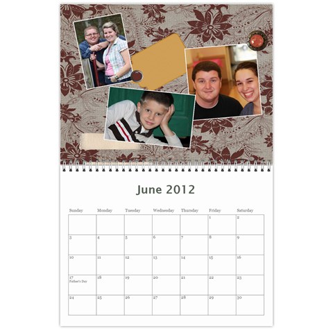 Horne Family Calendar By Gina Horne Jun 2012