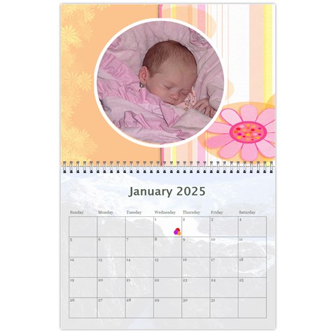 2025 Memory  Calendar By Kim Blair Jan 2025
