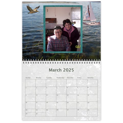 2025 Memory  Calendar By Kim Blair Mar 2025