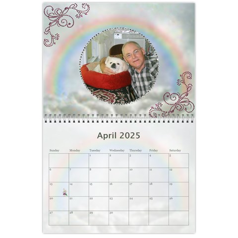 2025 Memory  Calendar By Kim Blair Apr 2025