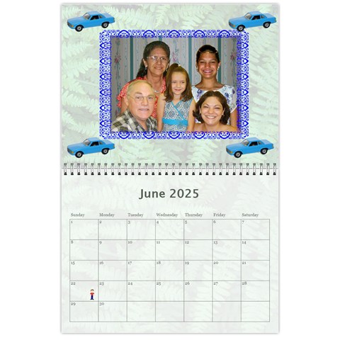 2025 Memory  Calendar By Kim Blair Jun 2025