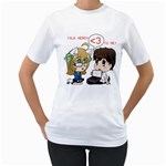CCN F Official T-Shirt - Women s T-Shirt (White) (Two Sided)