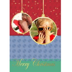 Christmas card - Greeting Card 5  x 7 