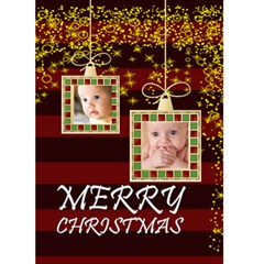 Christmas card - Greeting Card 5  x 7 