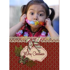 Greeting Card 5  x 7  - Merry Christmas 3