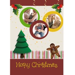 Christmas card - Greeting Card 5  x 7 