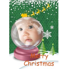 Christmas card - Greeting Card 5  x 7 