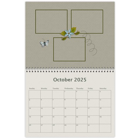 Calendar: My Family By Jennyl Oct 2025