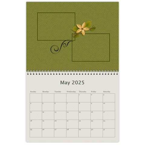 Calendar: My Family By Jennyl May 2025