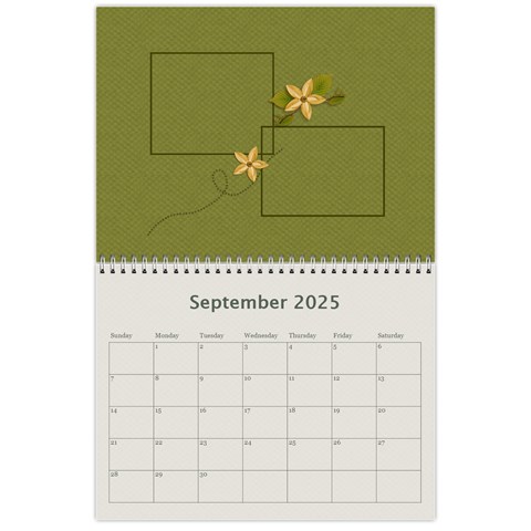 Calendar: My Family By Jennyl Sep 2025