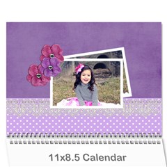 Calendar: Lavander Dreams - Wall Calendar 11  x 8.5  (12-Months)