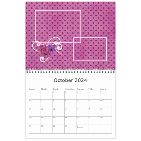 Calendar: Lavander Dreams By Jennyl Oct 2024