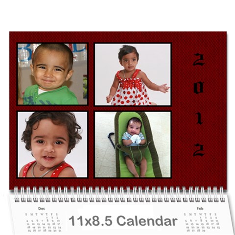 Calendar 2012 By Shal Shahani Cover
