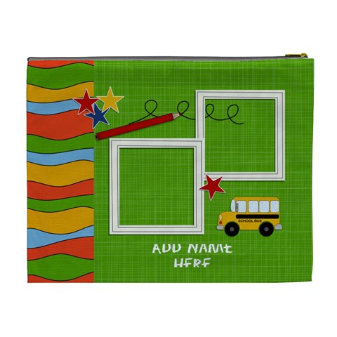 Cosmetic Bag (xl) : Back To School 11 By Jennyl Back