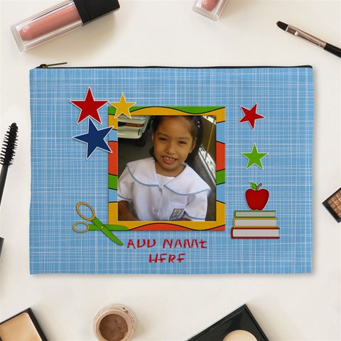 Cosmetic Bag (xl) : Back To School 12 By Jennyl Front