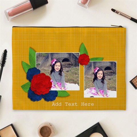 Cosmetic Bag (xl) Back