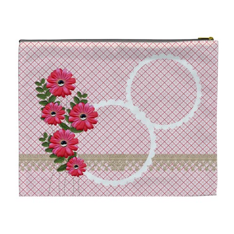 Cosmetic Bag (xl): Lover s Lane By Jennyl Back