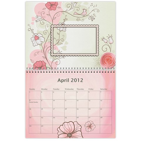 Calendar Yasen 2012 By Boryana Mihaylova Apr 2012
