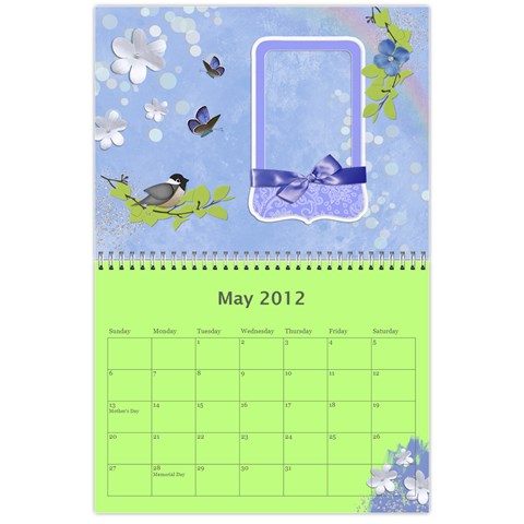 Calendar Yasen 2012 By Boryana Mihaylova May 2012
