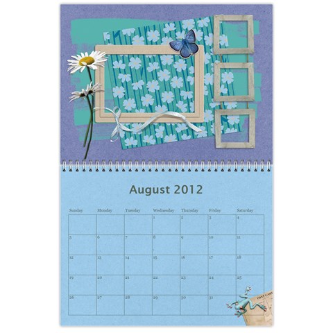 Calendar Yasen 2012 By Boryana Mihaylova Aug 2012