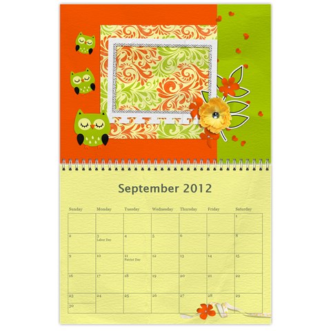 Calendar Yasen 2012 By Boryana Mihaylova Sep 2012