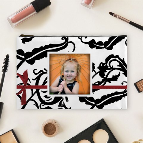 Large Cosmetic Bag By Amanda Bunn By Amanda Bunn Front