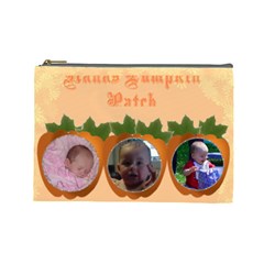 pumpkin patch large cosmetic bag - Cosmetic Bag (Large) pumpkin patch large cosmetic bag - Cosmetic Bag (Large)