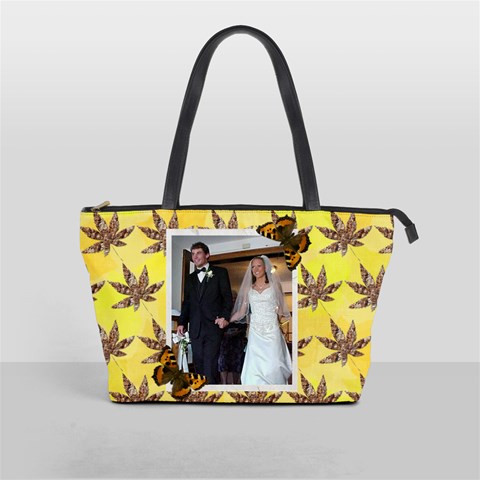Leaf Classic Shoulder Bag By Kim Blair Front