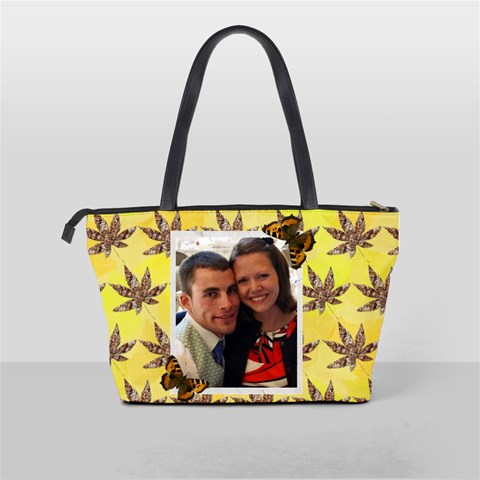 Leaf Classic Shoulder Bag By Kim Blair Back