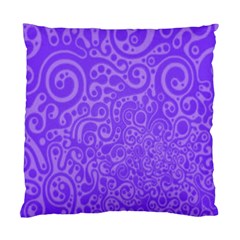 Purple Cat Pillow By Patricia W Back