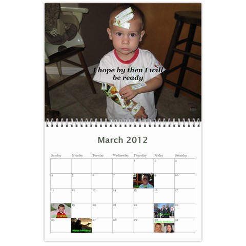 Mission Calendar 2012 By Jerilyn Mar 2012