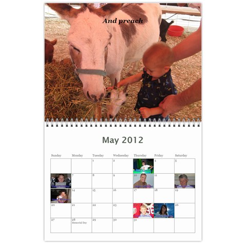 Mission Calendar 2012 By Jerilyn May 2012