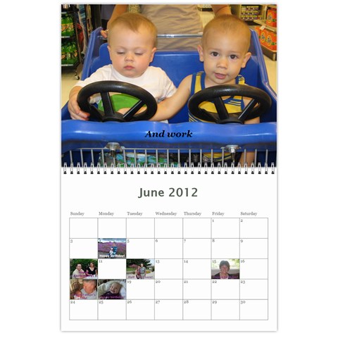 Mission Calendar 2012 By Jerilyn Jun 2012